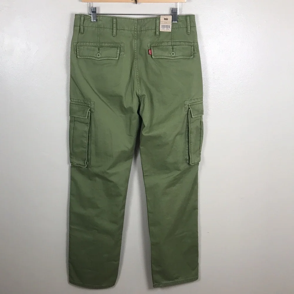 Levi's Men's 31x32 Olive Ace Cargo Pants Utility Y2K NEW‎